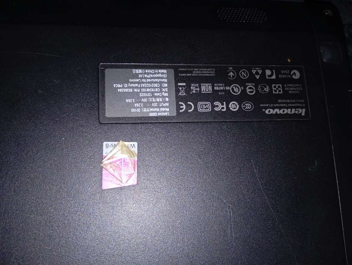 Lenovo G580 2.4Ghz i3 Intel Core 320GB HDD 2GB RAM Laptop