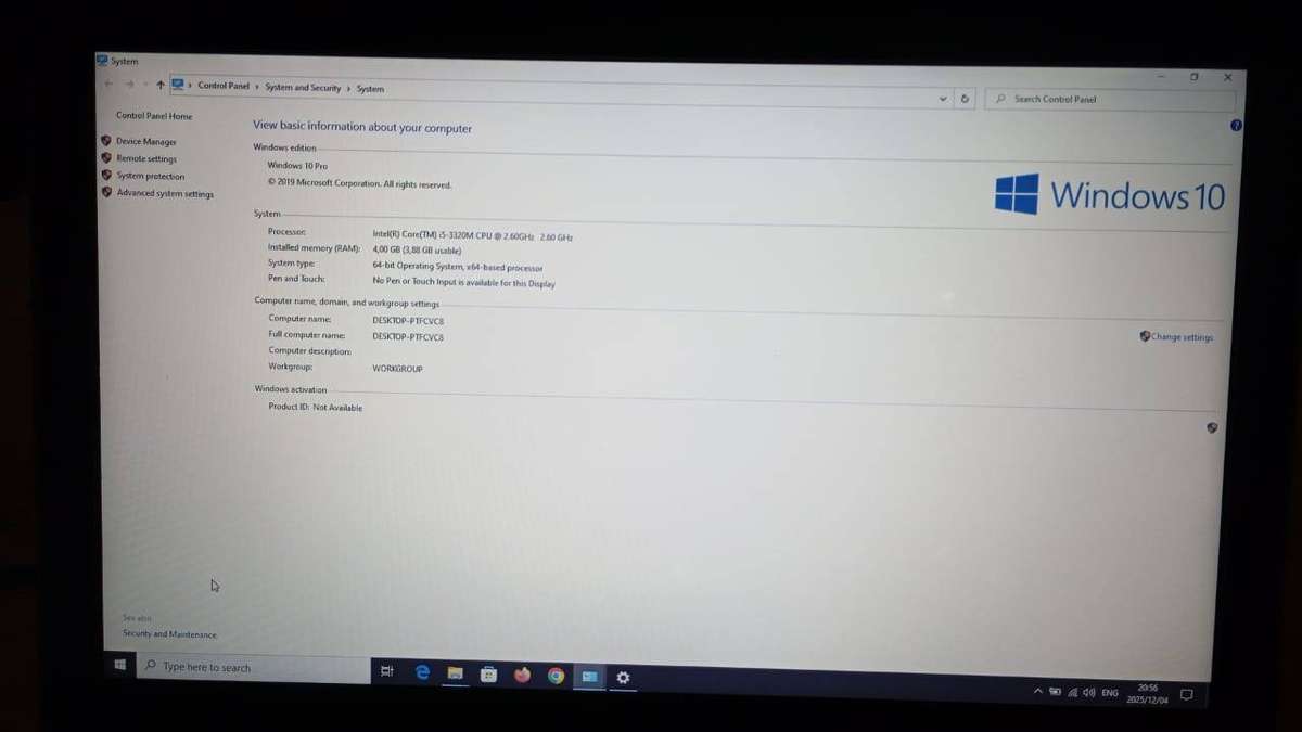 Dell LATITUDE. E6530 Laptop  4GB, i5 2.60Ghz, 320GB HDD, Includes Charger
