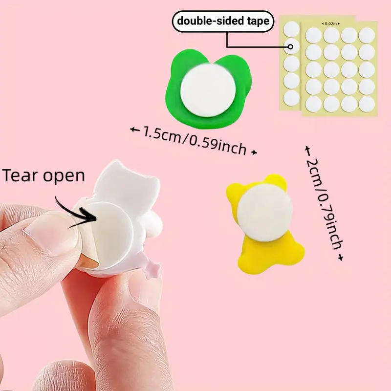 10PC Mixed 3D Self-Adhesive Phone Decoration Stickers