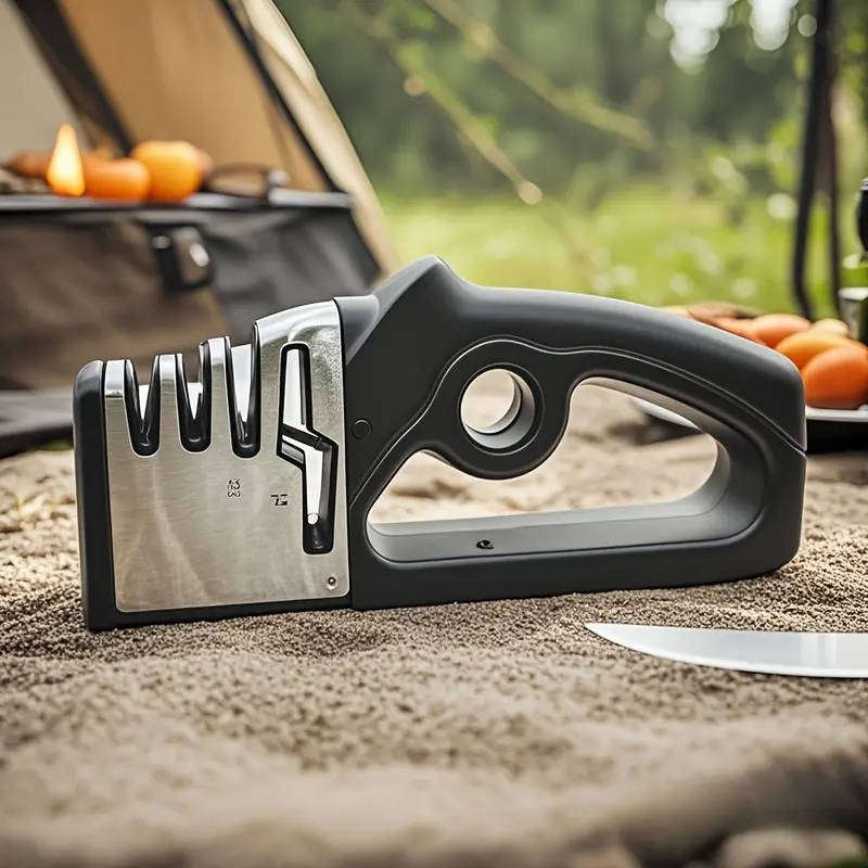 SharpEdge Pro 4-in-1 Knife & Scissors Sharpener  Fast, Sleek & Portable!