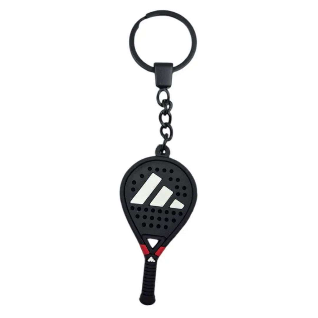 Padel Racket Soft Rubber Silcon Keychain