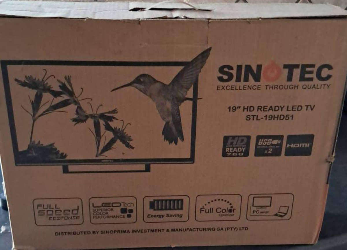 19 inch Sinotec HD ready TV
