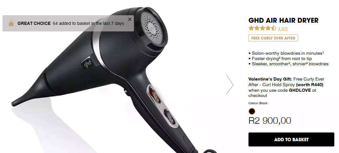 GHD Air | Hair Dryer | Secondhand | Good Condition
