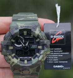 Casio G-Shock Military Green - GA-700CM03A Series - Display Model