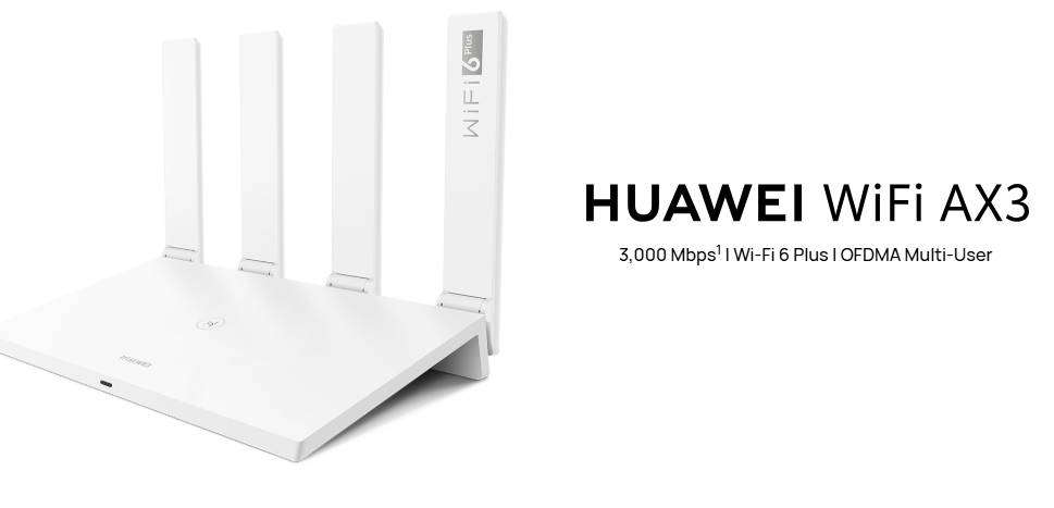 Huawei AX3 - 3000MPS Router - Model WS7100