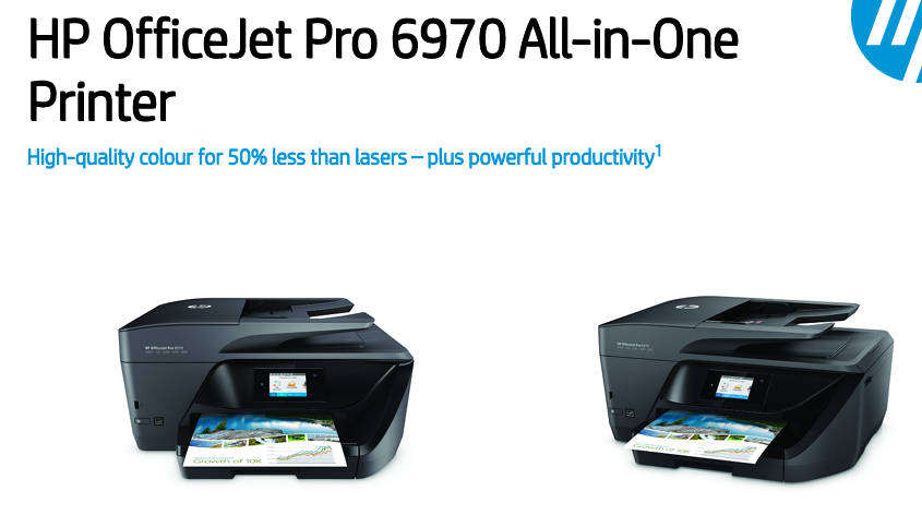 HP OfficeJet Pro Printer 6970 - Secondhand