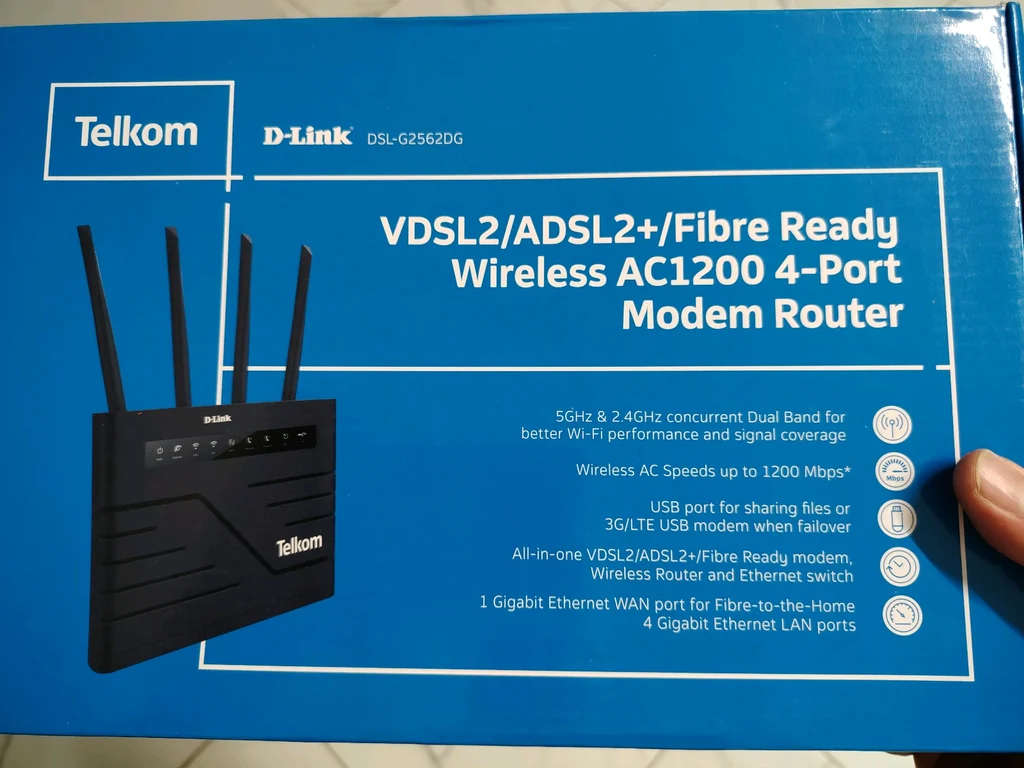 D-Link Telkom Fibre Router