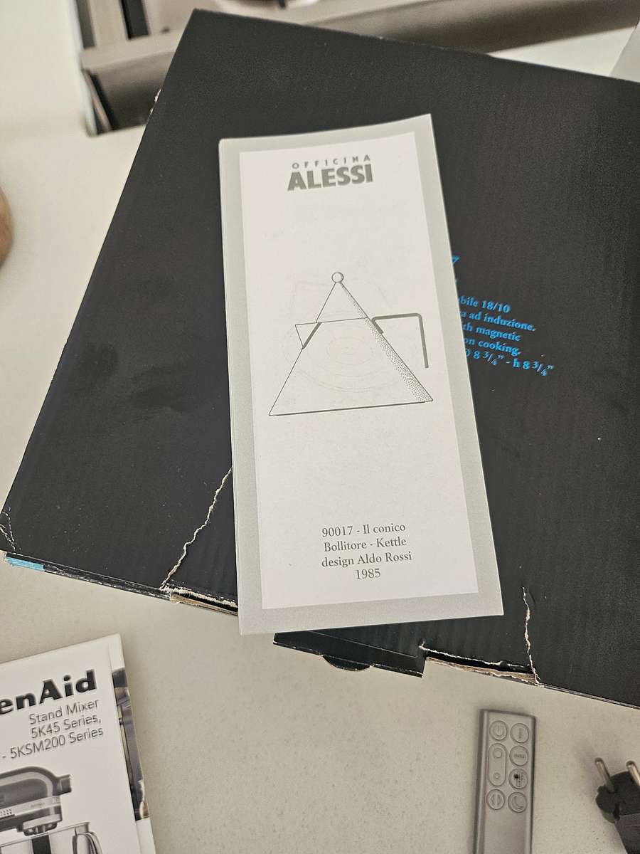 Alessi stovetop kettle