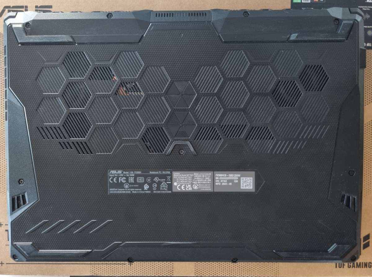 ASUS TUF F15 FX506H Gaming Laptop