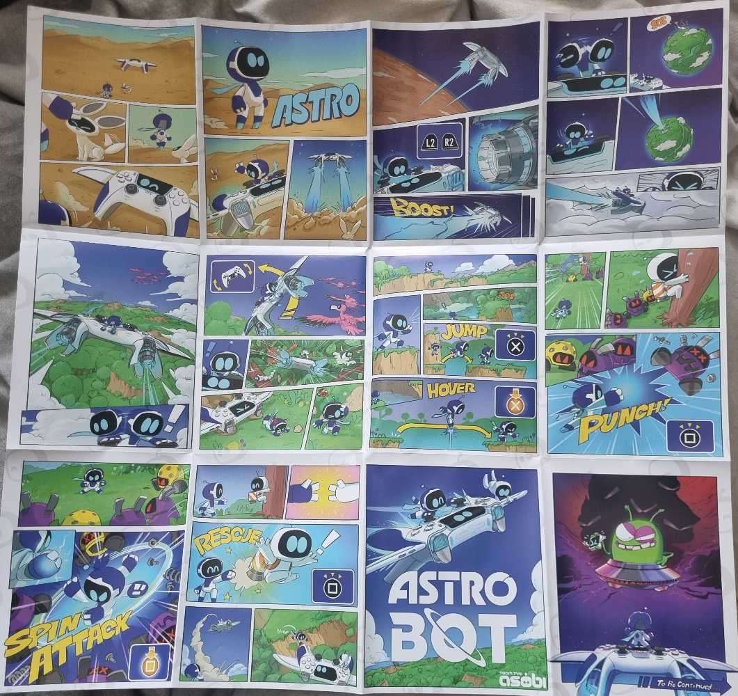 Astro Bot PS5 - Includes Poster