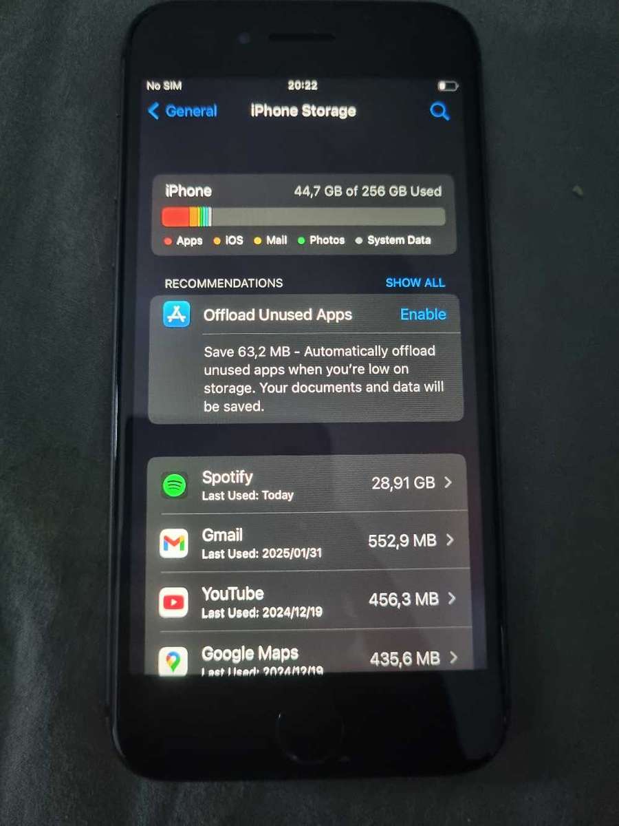 iPhone 8 256GB Black