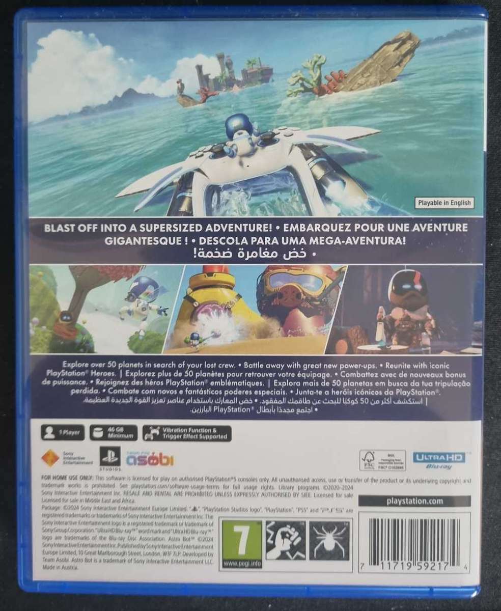 Astro Bot PS5 - Includes Poster