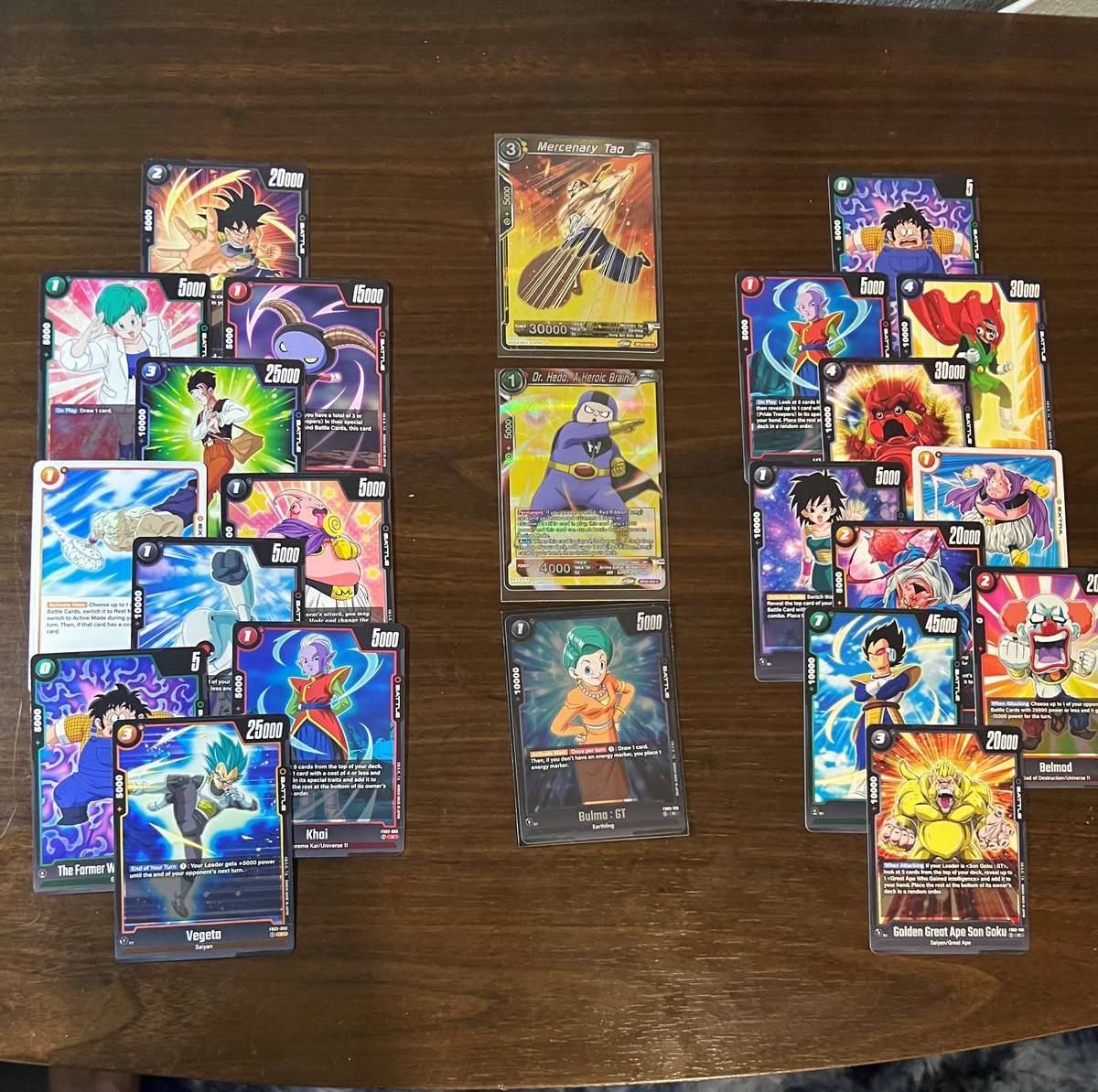 # Dagon Ball Z trading card Bundle #