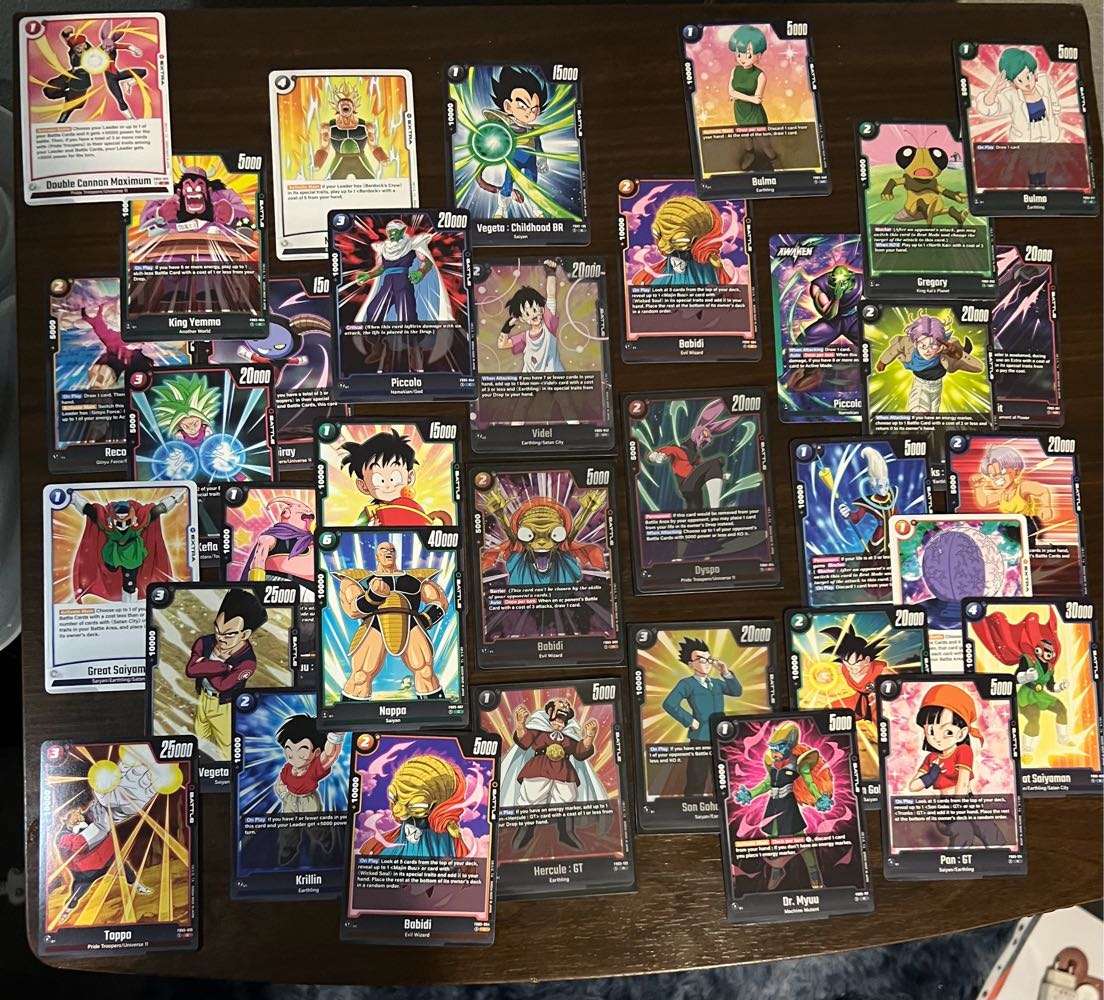 Dragon Ball Z Trading Cards Bundle