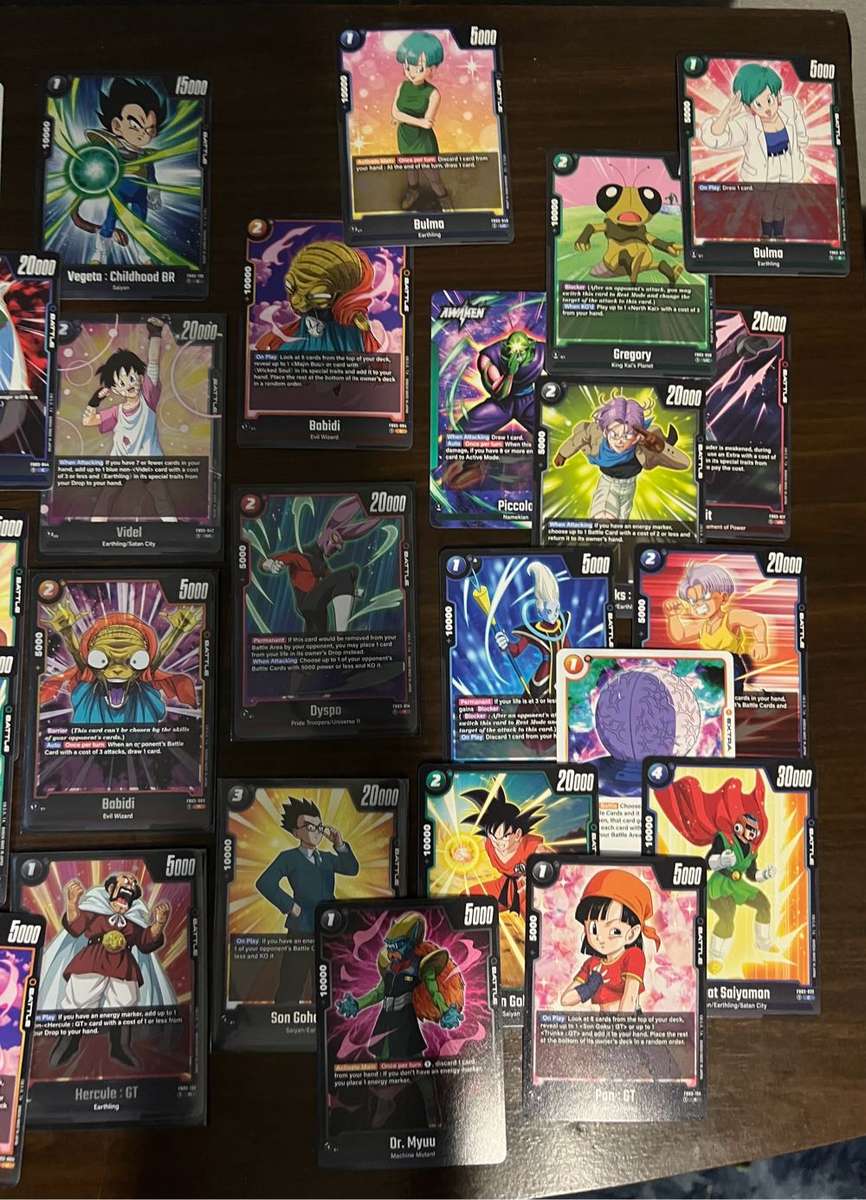 Dragon Ball Z Trading Cards Bundle