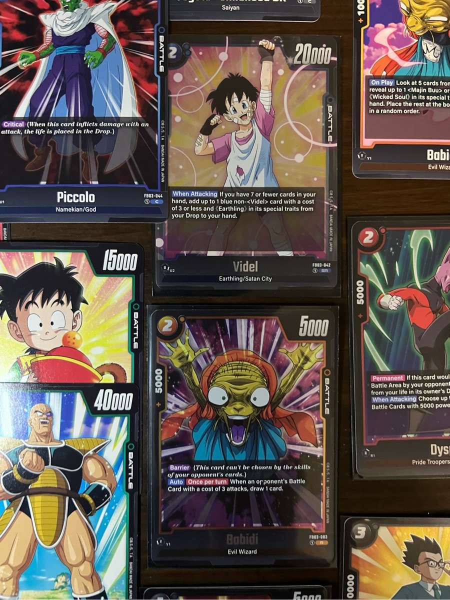 Dragon Ball Z Trading Cards Bundle