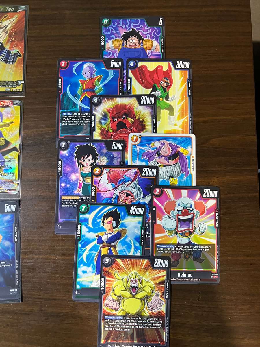 # Dagon Ball Z trading card Bundle #
