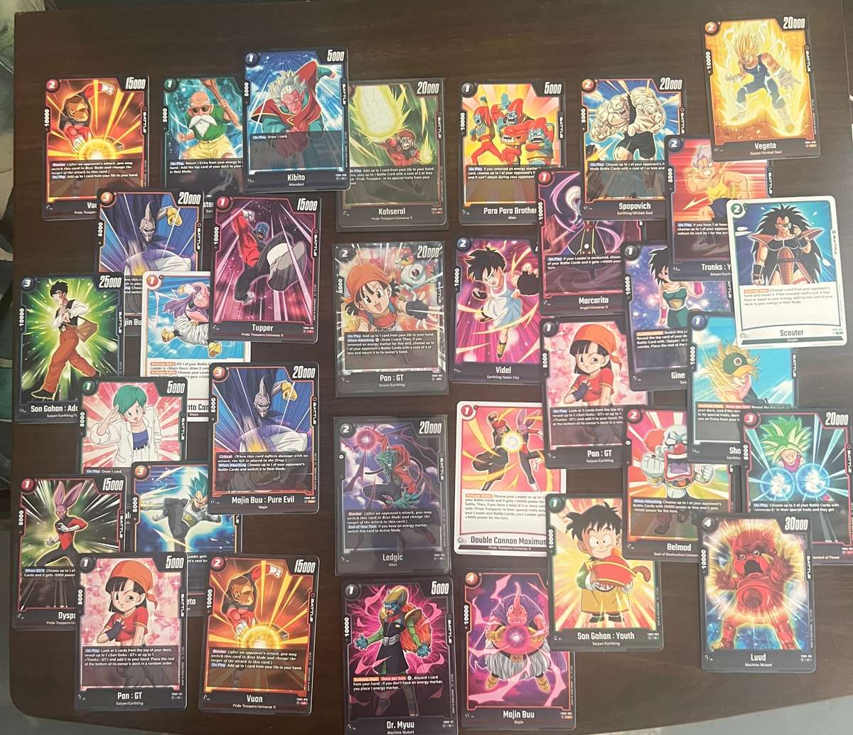 Dragon Ball Z Trading Card Bundle