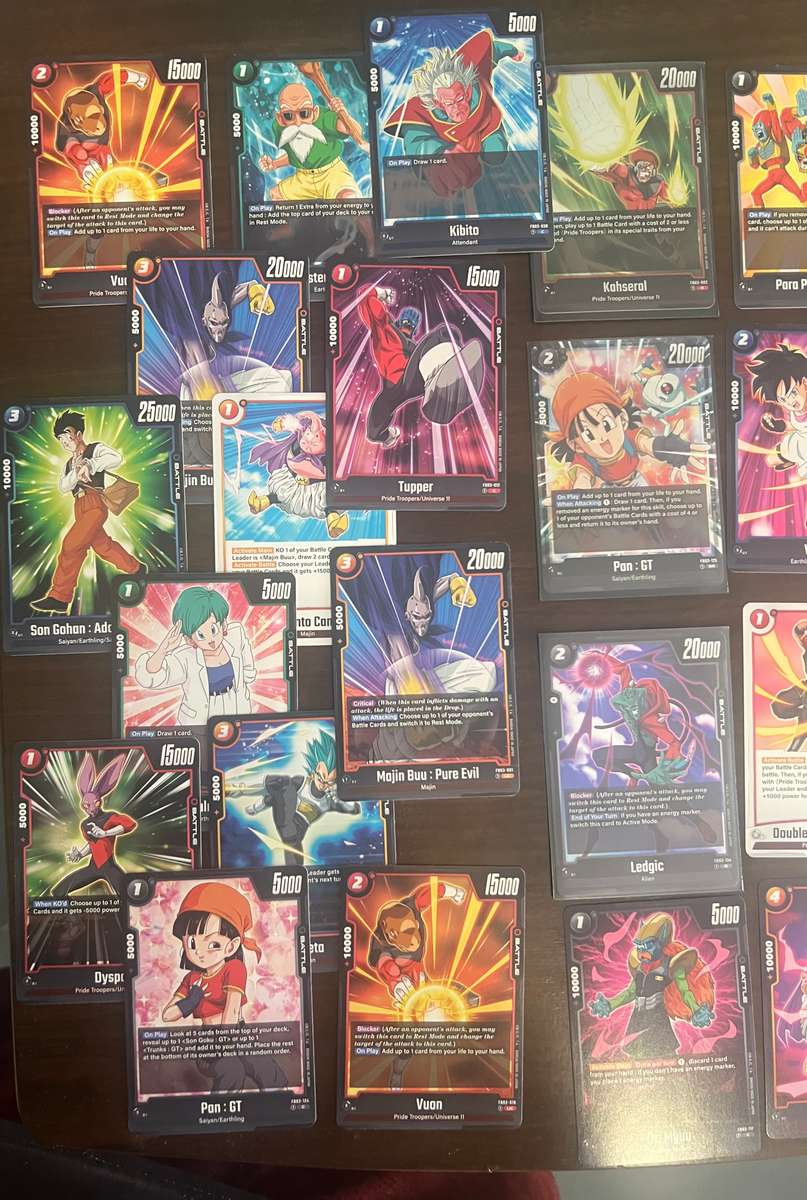 Dragon Ball Z Trading Card Bundle