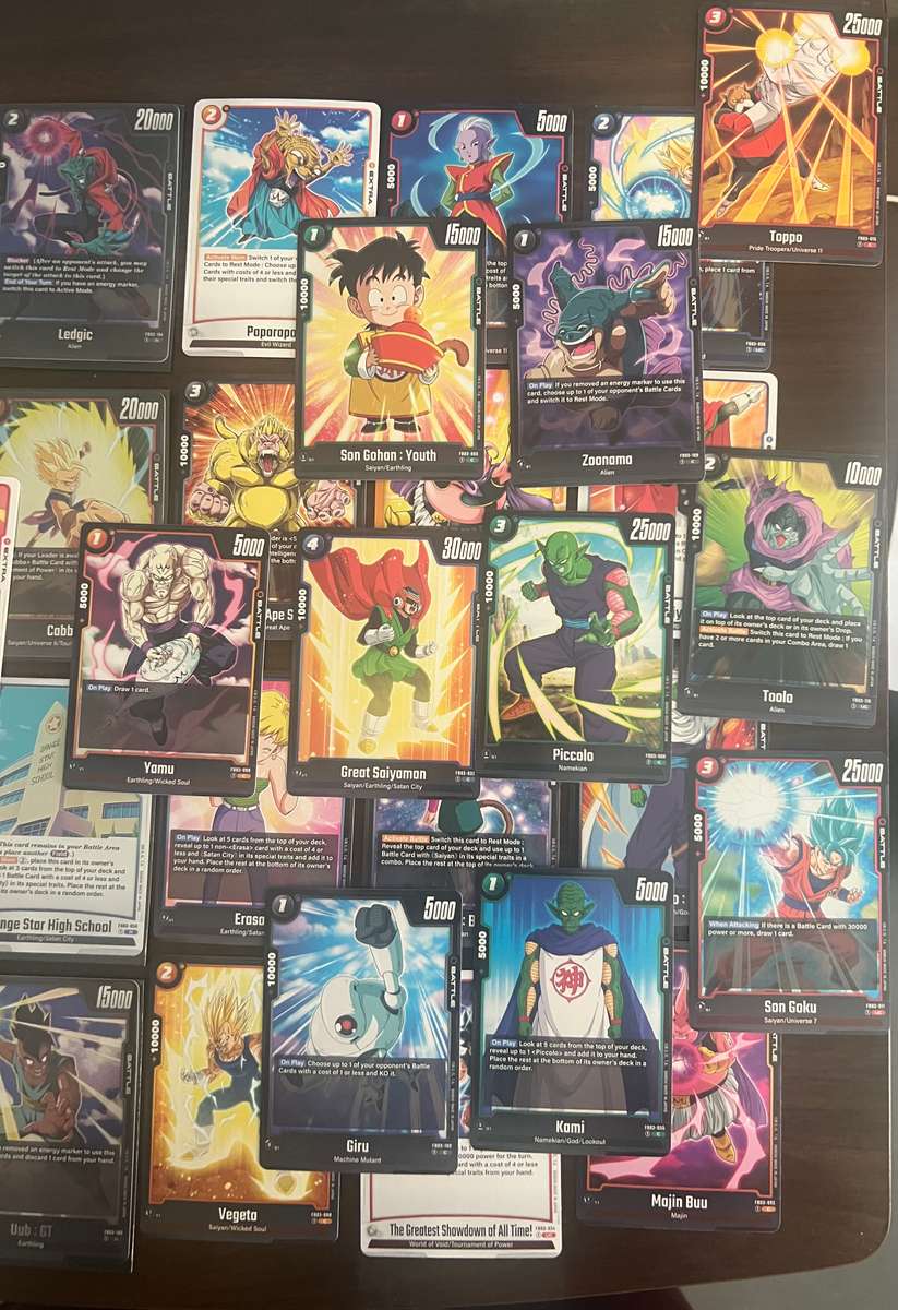 Dragon Ball Z Trading card bundle