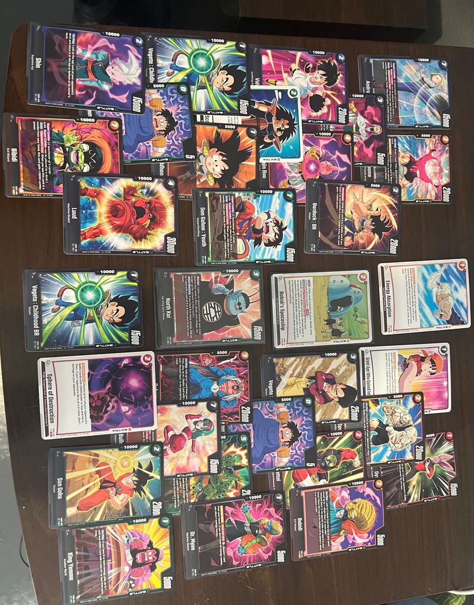 Dragon Ball Z Trading card bundle