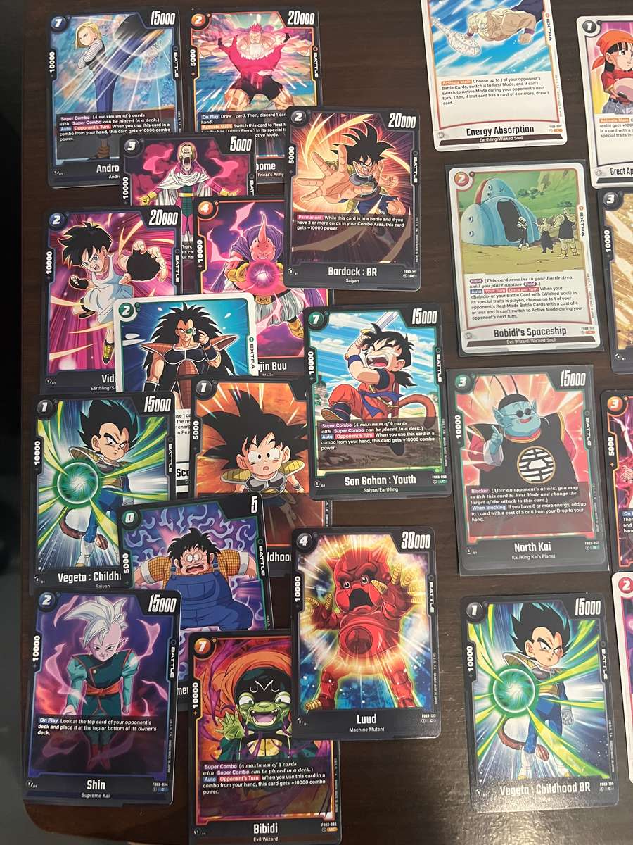 Dragon Ball Z Trading card bundle