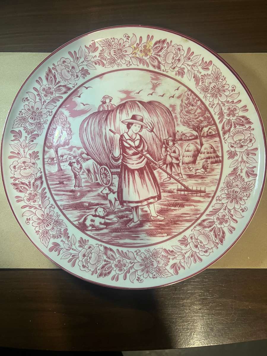 De Kruik Delfware Holland plate