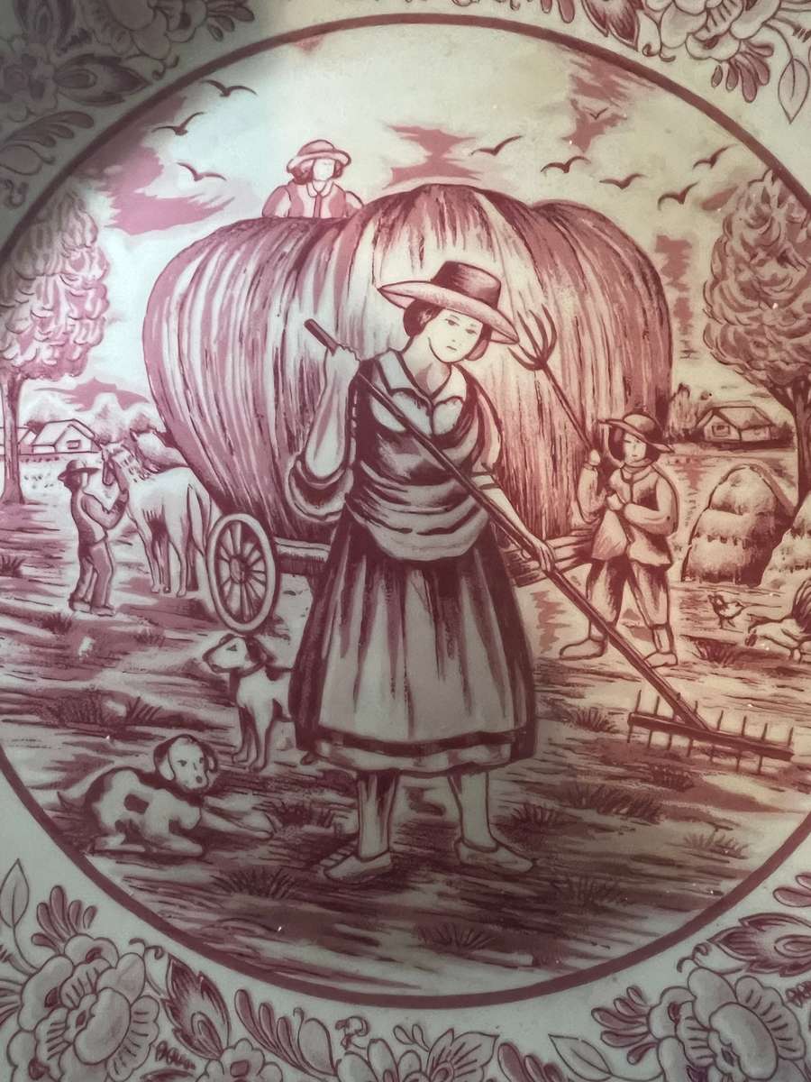 De Kruik Delfware Holland plate