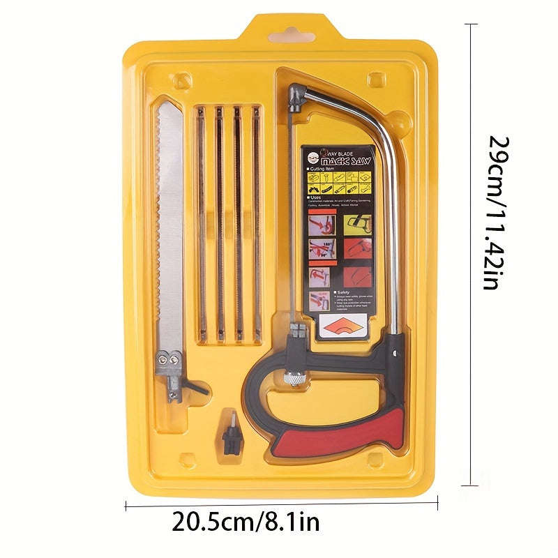 7-Pack Multi-Function Mini Saw Multi-Purpose Small Saw Woodworking Line Hand Saw Tool Household Manu