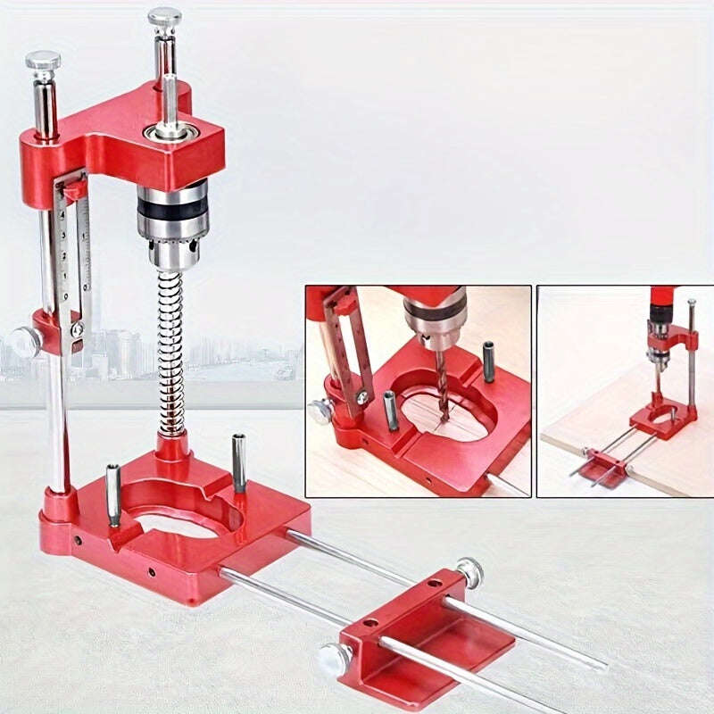 Precision Portable Drill Guide - Great For Woodworking And Home Improvement, No Power Required, Dura