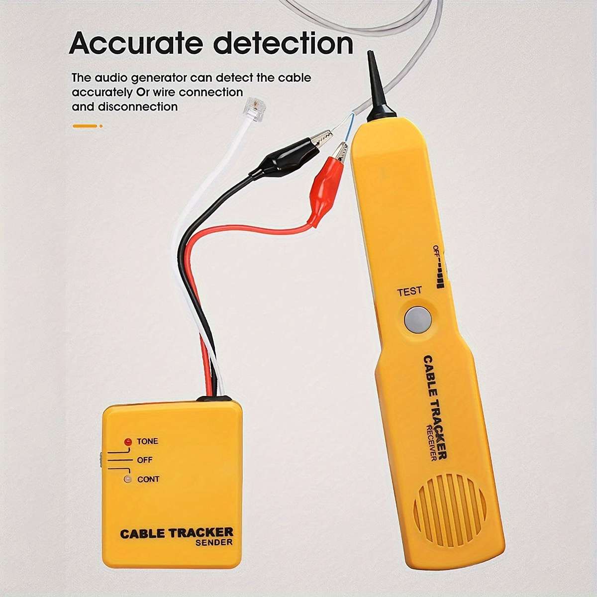 Line Tracer Cable Finder Tone Generator Probe Tracer Anti-Interference Multi-Finder Tone Transmit