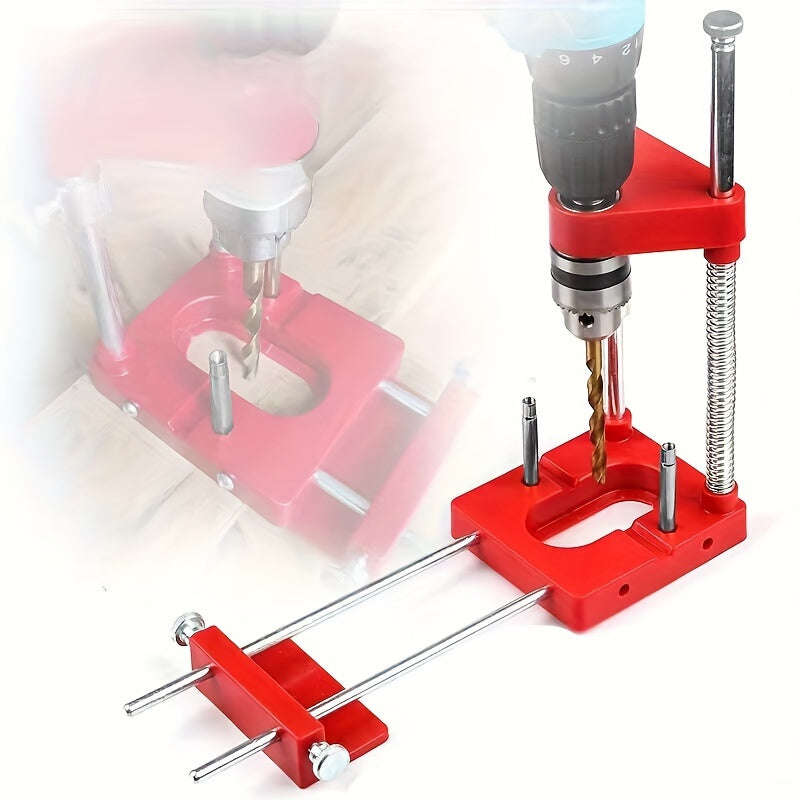 Precision Portable Drill Guide - Great For Woodworking And Home Improvement, No Power Required, Dura