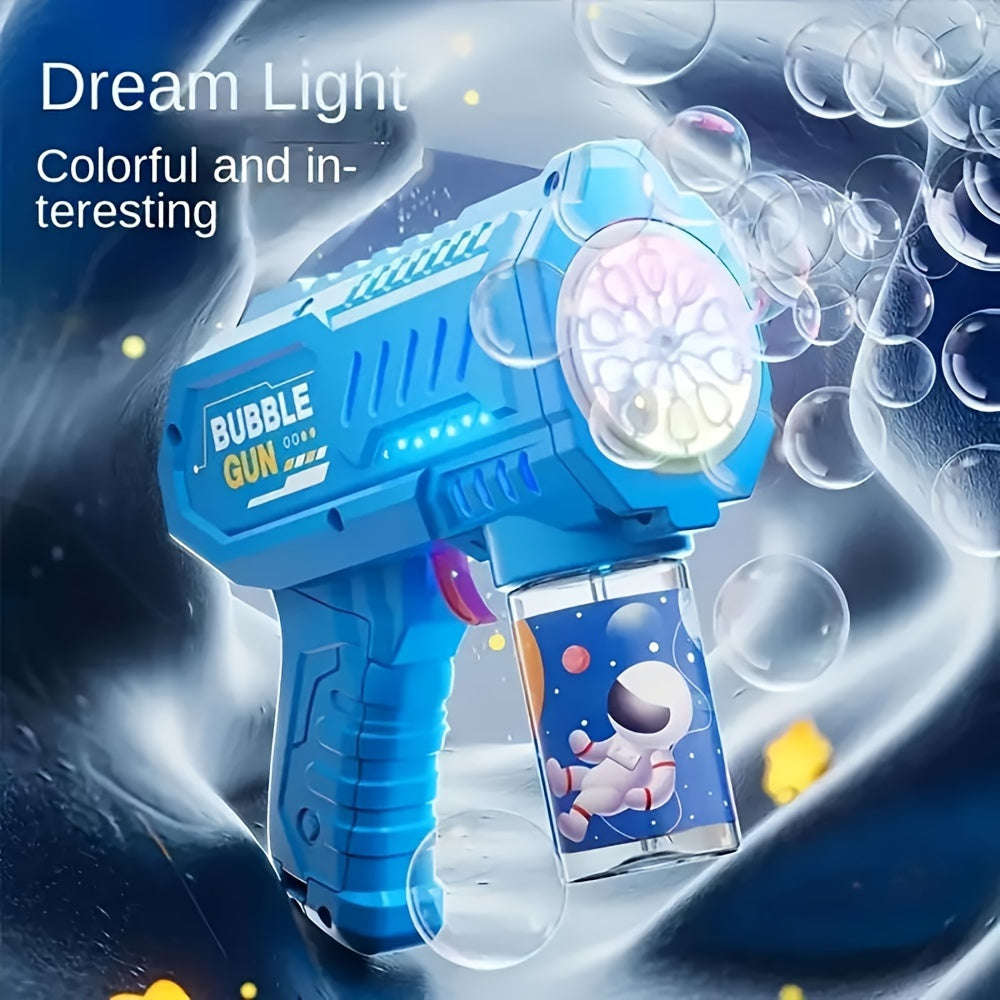 LED Bubble Gun Great Electric Bubble Machine for Outdoor Parties