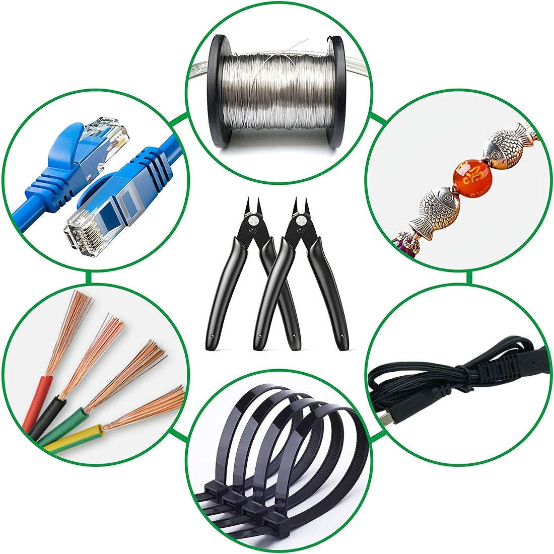 Precision Wire And Tie Pliers Professional Craftsmanship For Jewelry Making Electronics Repair