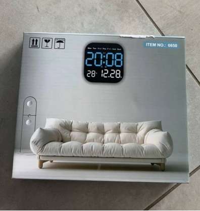 Large LED Digital Wall Clock