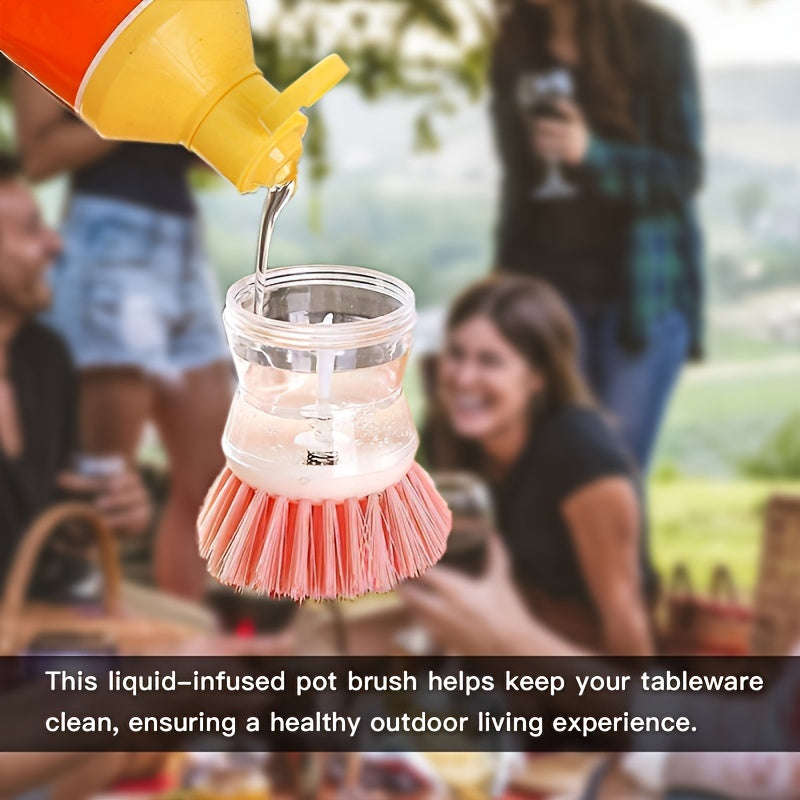 Kitchen Pot Cleaning Brush Home Dishwashing Brush