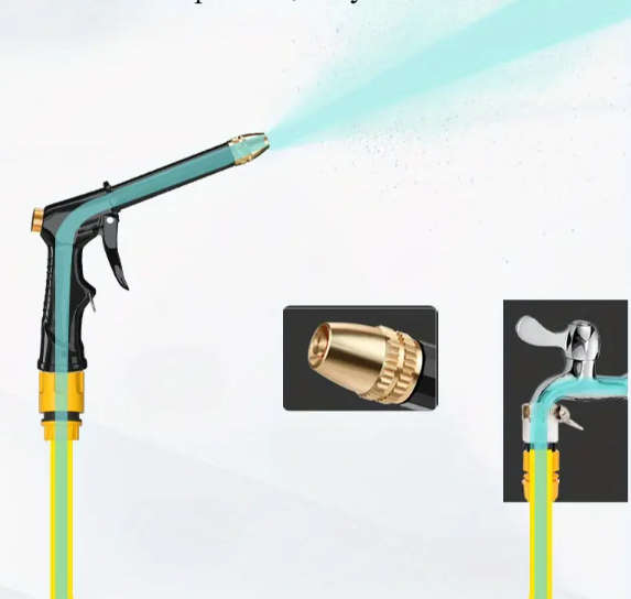 1Pc High Pressure Car Wash Nozzle Water Gun Set