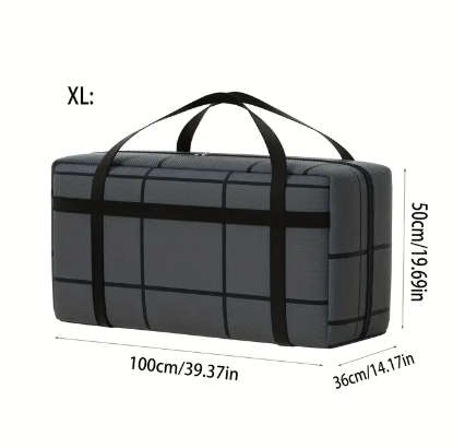 1 pcs Capacity Foldable Storage Bag - Durable Scratch-Proof And Moisture-Proof Clothing And