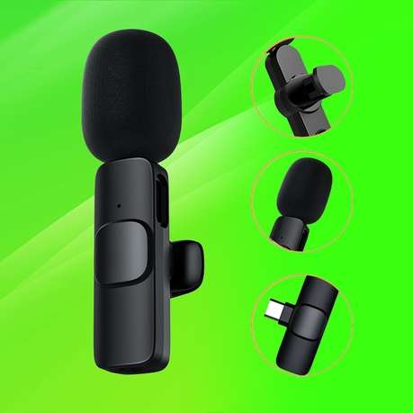 Lightning Pin for IOS Lapel Wireless Microphone