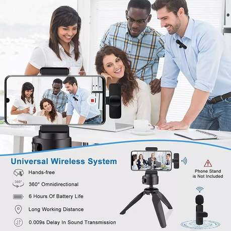 Lightning Pin for IOS Lapel Wireless Microphone