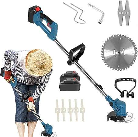 Electric Cordless Lawn Mower Single Battery