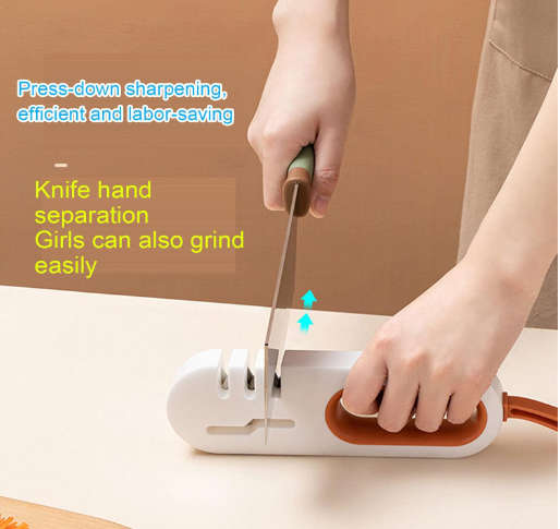 Kitchen Knife Sharpener For Sharpening Kitchen Knives and Scissors