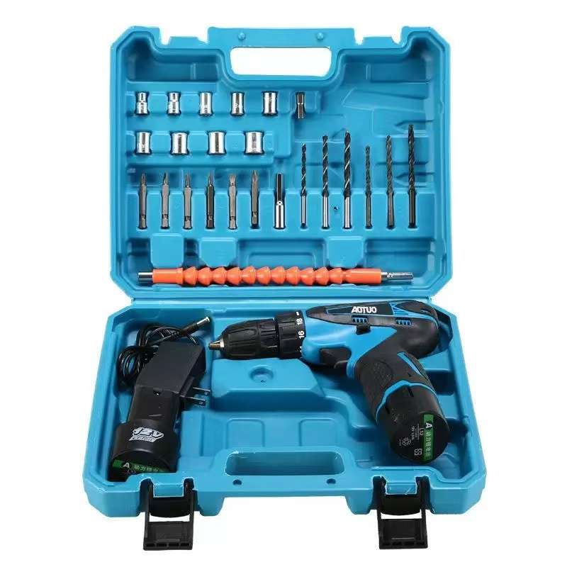 Lithium Battery Electric Drill Set