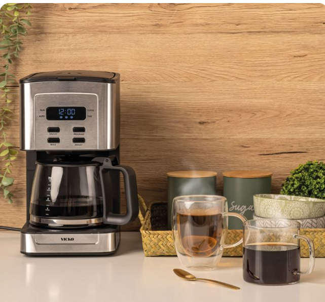 Electric Drip Coffee Makers With High Temperature Glass Jug