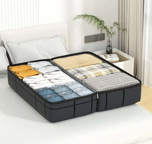 1 pcs Capacity Foldable Storage Bag - Durable Scratch-Proof And Moisture-Proof Clothing And