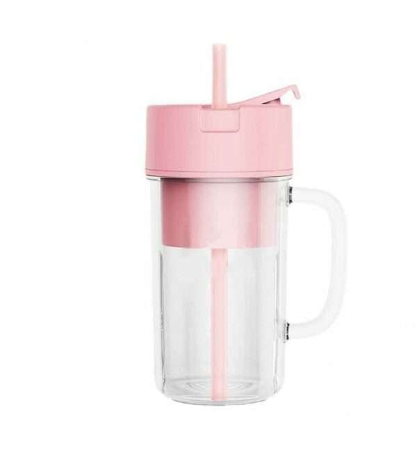 Portable Rechargeable Handheld Juice Blender Cup With Straw 500ML