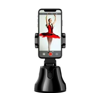 Smart Shooting Camera Phone Holder Auto Face Object Tracking Selfie Stick 360 Degree Rotation Phone