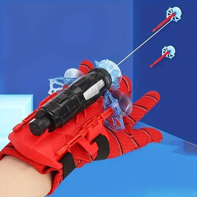 1pcs Kids Toy Spider Web Launcher Spider Web Shooting Gloves Set Creative Toys