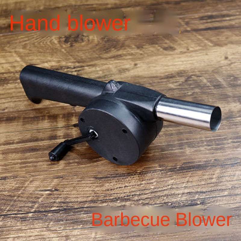 1Pc Portable Hand Blower For BBQ Camping And Fire Building Efficient