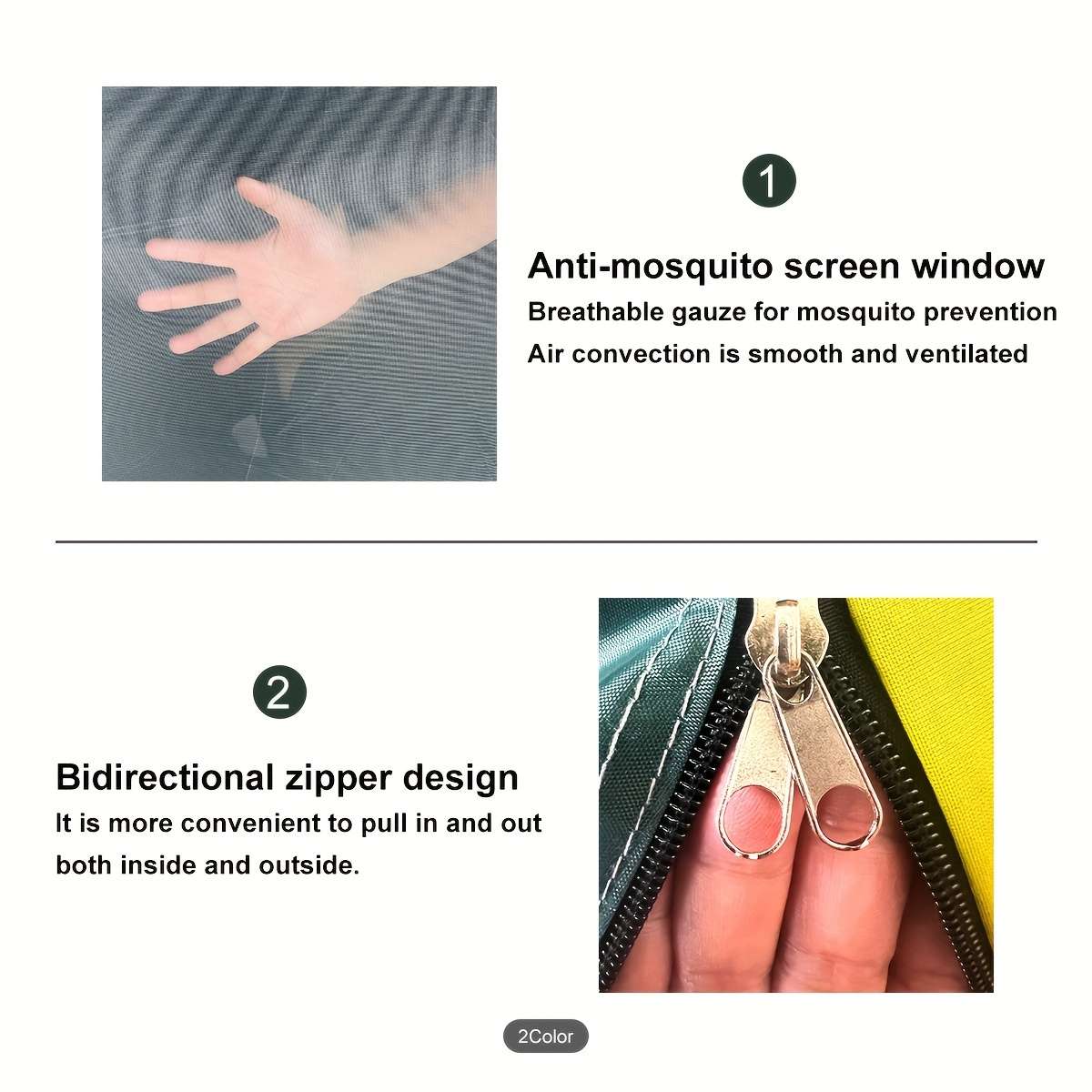 Versatile Waterproof Windproof Tent With Double Doors - Perfect For Family Camping, Hunting, Hiking